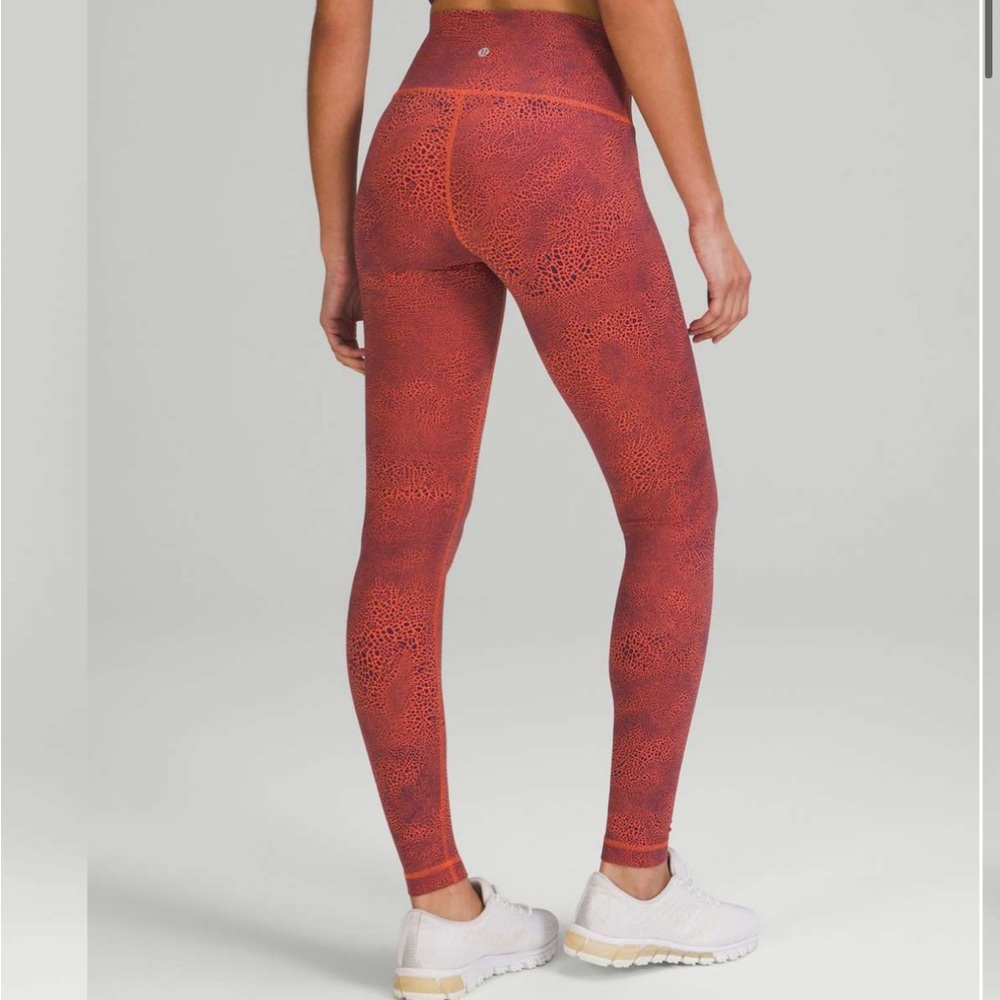 Lululemon Wunder Train High Rise Tight 28” Leggings Size 4